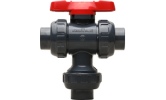 Asahi-America - Model Type-23 Multiport - True Union Ball Valve