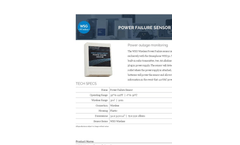 	Model WSG - Wireless Power Failure Sensor Brochure