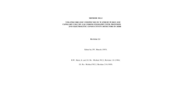 Volatile Organic Compounds In Water By Purge And Trap Capillary Column Gas Chromatography With Photoionization And Electrolytic Conductivity Detectors In Series – Method Brochure