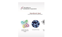 Brookhaven - Model BI-200SM - Research Goniometer - Brochure