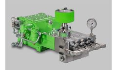 Kamat - Model K9000-3G - High-Pressure Triplex Plunger Pump