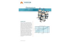 Mirion - Germanium Detectors - Brochure