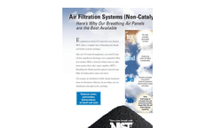 MST - Model BA100BA-S1 and BA020AMST-S1 - Panel Mounted Breathing Air Systems - Brochure