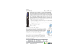 Sper Scientific - Model 300006,11 - Salt Refractometer - Datasheet
