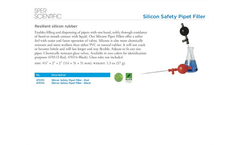Sper Scientific - Model 470113 - Red Silicone Safety Pipet Filler - Datasheet