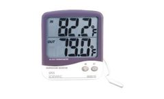 Sper Scientific - Model 800015O - Large Display Indoor/Outdoor Thermometer with Min/Max Memory