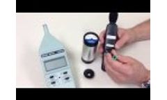 Sper Scientific 2 Pt. Acoustical Calibrator - Sound Meter Calibration Video