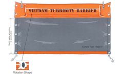 Siltdam - Impermeable Heavy Duty Turbidity Barriers