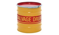 Skolnik - Model HM0802Q - 8 Gallon Open Head Salvage Drum with Leverlock Ring Closure