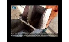 Ivory Coast organic fertilizer production line running Video