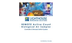 Remote Active Count Biological Air Sampler - Installation Guide
