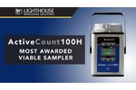 Most Awarded Viable Air Sampler / ActiveCount100H (2018) - Lighthouse Worldwide Solutions - Video