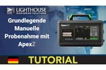 ApexZ Lernprogramm mit Christoph (Deutsch) - Grundlegende Manuelle Probenahme - Video