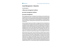 Asset Management Software Datasheet