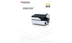 Shimadzu - Model ICPMS-2030 - Inductively Coupled Plasma Mass Spectrometer - Brochure