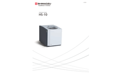Shimadzu - Model HS-10 - Headspace Samplers - Brochure