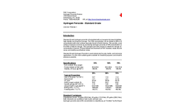 Hydrogen Peroxide Technical Data Sheets