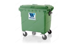 Wheelie bins Weber - Model MGB 1100 L FL C - Mobile Waste Containers