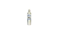 ISG - Model FX-75 Liter - High-Pressure Aluminum Calibration Gas Cylinder