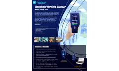 Kanomax - Model 3888 & 3889 - Handheld Particle Counter - Brochure