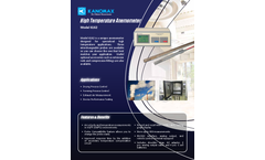 Kanomax - Model 6162 Series - High Temperature Anemometer - Brochure