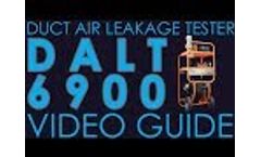 Kanomax Duct Air Leakage Tester 6900 - Video Guide