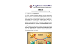 I-ROX Chemical Reduction-Oxidation (REDOX) Technology - Brochure
