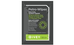 Ivey Petro-Wipes - Portable, Self-contained Field Decontamination Product