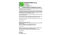 Model EM17 - Peripheral Drive Scraper Bridge for Circular Tank Brochure