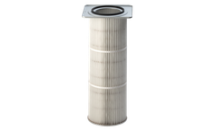 R+B - Ø 327 Filter Cartridge with Rectangular Flange