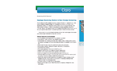 Claro - Septage Receiving Station & Sludge Screening - Brochure  