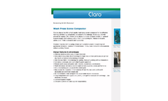Claro - Wash Press Screw Compactor  Brochure 