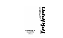 TEKLEEN - MTF Series - Self-Cleaning Water Filtration Systems  Brochure