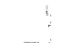 TEKLEEN - LPF Series - Self-Cleaning Water Filters Brochure