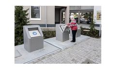 GeoTainer - Model GT-770/2 -1100/2 - Underground Parking Waste Bins