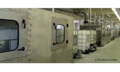 Industrial wastewater solutions for container cleaning wastewater