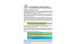 
 
 
U.S. ENVIRONMENTAL PROTECTION AGENCY 
TIER I QUALIFIED FACILITY SPCC PLAN TEMPLATE 
 

Instructions to Complete this Template 
This template is i