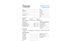 Aquarius - Model EPDM - Standard Membrane Disc Diffusers Brochure