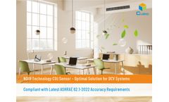 NDIR Technology CO2 Sensor – Optimal Solution to Compliant with Latest ASHRAE 62.1-2022 Accuracy Requirements 