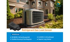 Cubic A3 R-290 Refrigerant Gas Leak Sensor Successfully Passed Intertek Testing In Accordance With IEC-60335-2-40 and UL 60335-2-40