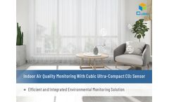 Cubic Innovative Super Low Power Consumption CO2 Sensor Application In Smart Buildings