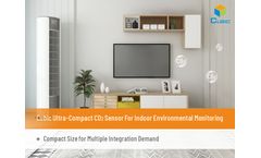 Cubic Ultra-Compact CO2 Sensor For Indoor Environmental Monitoring