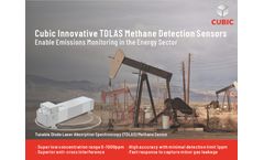 Cubic Innovative TDLAS Methane Detection Sensors Enable Emissions Monitoring in the Energy Sector