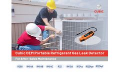 Cubic OEM NDIR A2L&A3 Refrigerant Gas Detector