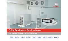 Cubic NDIR A2L & A2 Refrigerant Gas Analyzers