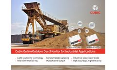 Cubic Online Outdoor Dust Monitor for Industrial Applications