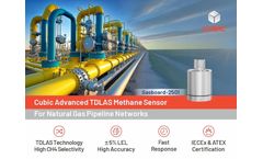 Cubic Advanced TDLAS Methane Sensor For Natural Gas Pipeline Networks