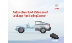Cubic Automotive R744 Refrigerant Leakage Monitoring Sensor ACDS-1009 Brochure