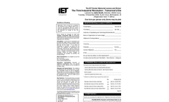 Hunter Memorial Lecture and Dinner Registration Form (PDF 38 KB)
