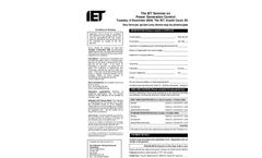 Power Generation Control registration form